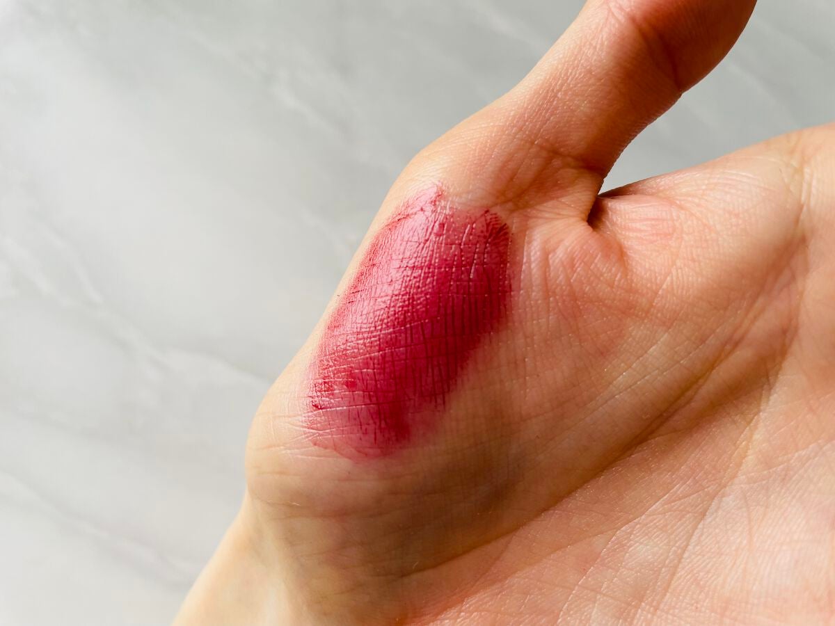 セラムオイルリップスティック /ミティア オーガニック/口紅を使ったクチコミ(2枚目)