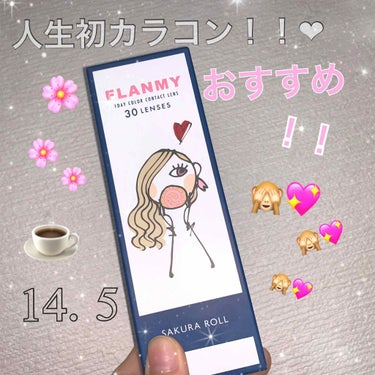 FLANMY 1day（10枚/30枚）/FLANMY/ワンデー（１DAY）カラコンを使ったクチコミ（1枚目）