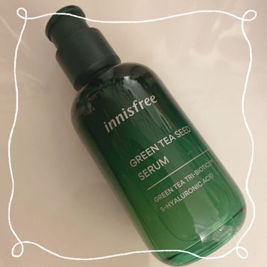 innisfree
グリーンティ―シード セラム N

最近買いました。これ！凄い！
ほんとに潤う！！
リピする方が多いのわかりました。早く買えば良かったなーと思った商品です。

レチノールなど使ってい