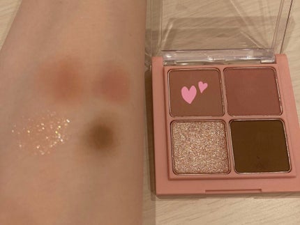 ベターザンアイズ/rom&nd/アイシャドウパレットを使ったクチコミ(3枚目)