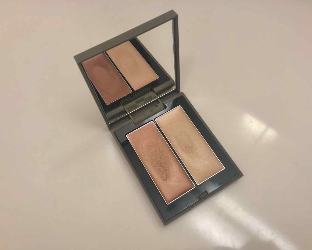 THREE シマリング グロー デュオ/THREE/クリームハイライトを使ったクチコミ（2枚目）