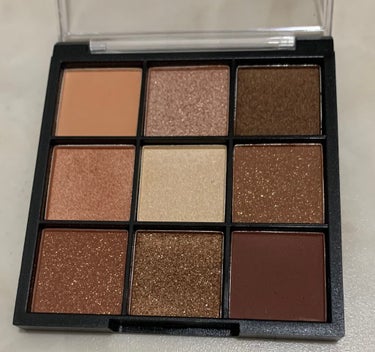 UR GLAM　BLOOMING EYE COLOR PALETTE/U R GLAM/パウダーアイシャドウを使ったクチコミ（2枚目）