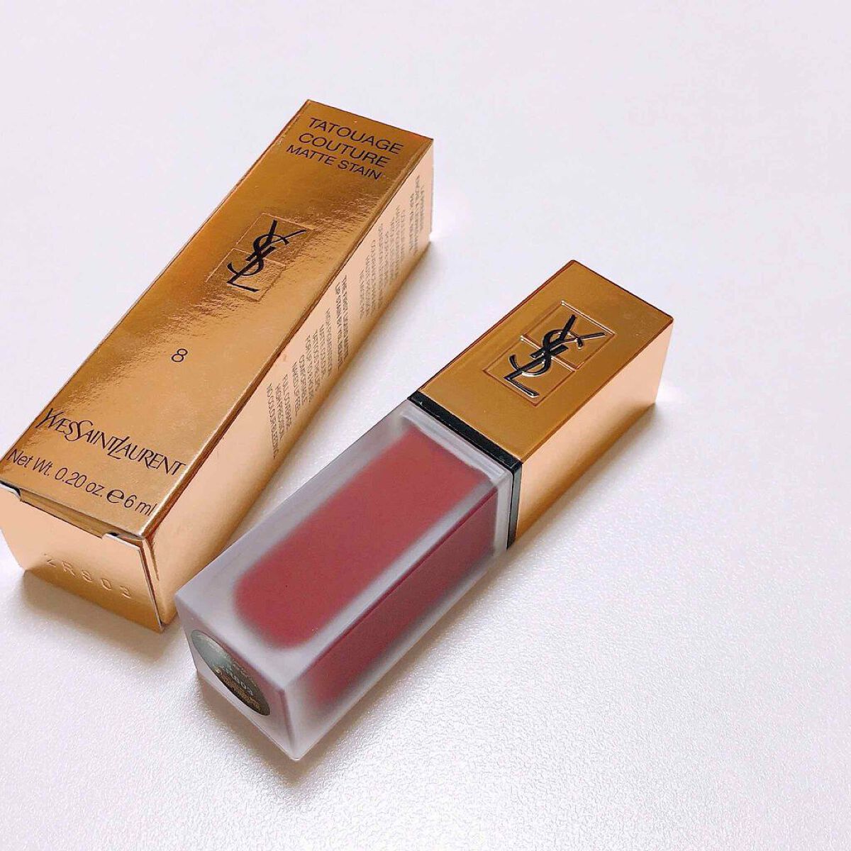 タトワージュ クチュール No.8 ブラックレッドコード / YVES タトワージュ クチュール No.8 ブラックレッドコード / YVES