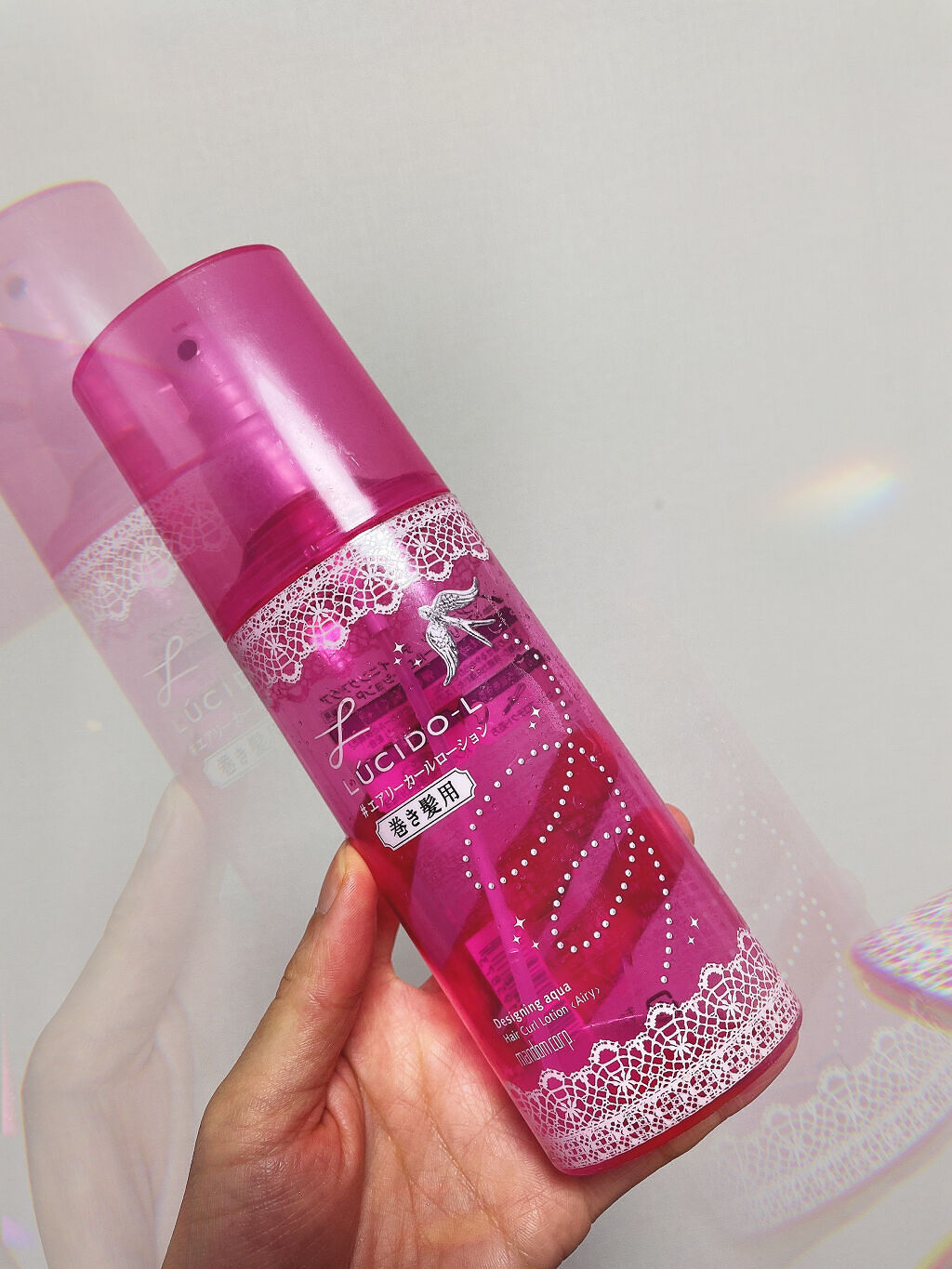 ＃エアリーカールローション/ルシードエル/ヘアミストを使ったクチコミ（2枚目）