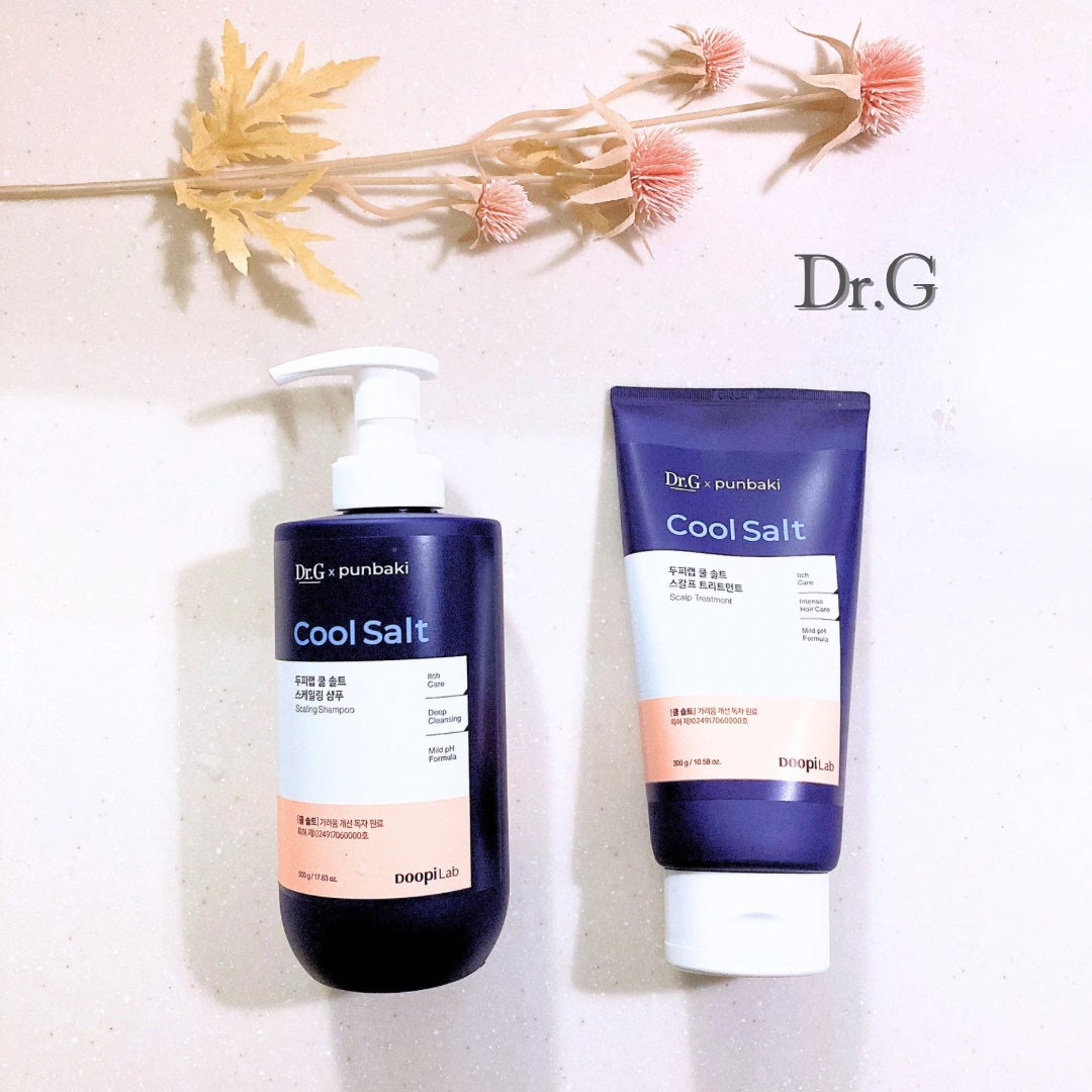 クールソルトスケーリングシャンプー/クールソルトスカルプトリートメント/Dr.G/市販シャンプーを使ったクチコミ(1枚目)