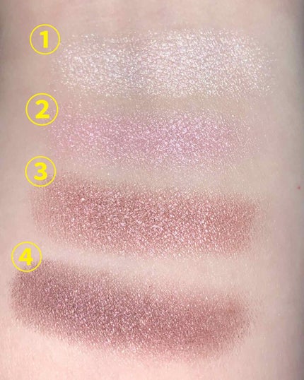 シルキースフレアイズ/キャンメイク/アイシャドウパレットを使ったクチコミ(3枚目)