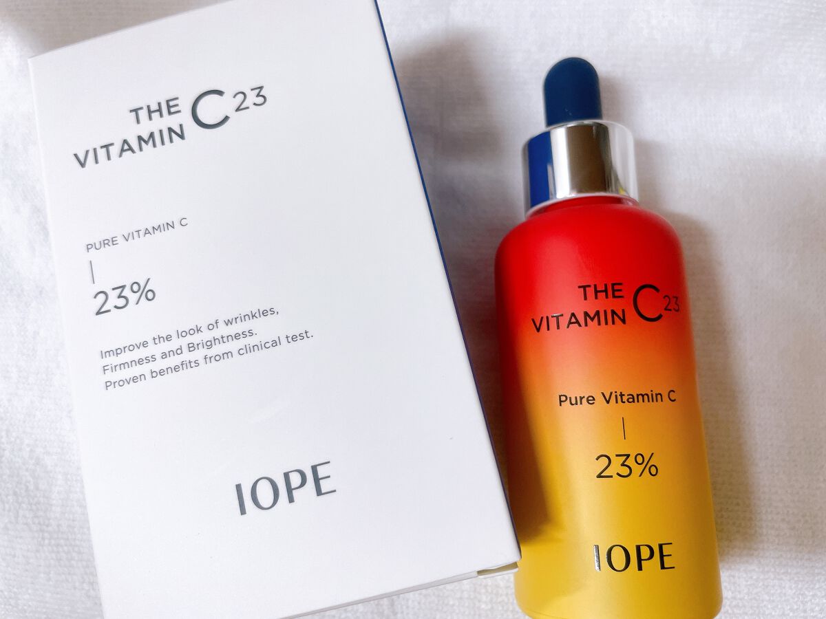 ザビタミンC23/IOPE/美容液を使ったクチコミ(1枚目)