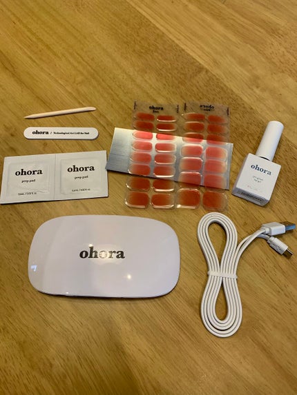 セミキュアジェルネイル(ハンド)/ohora/ネイルシールを使ったクチコミ(3枚目)