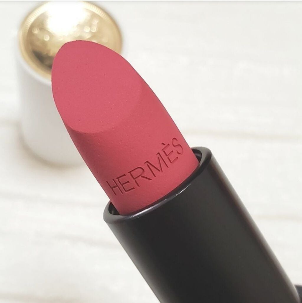 〈ルージュ・エルメス〉 ルージュ ア レーヴル マット/エルメス/口紅を使ったクチコミ(3枚目)