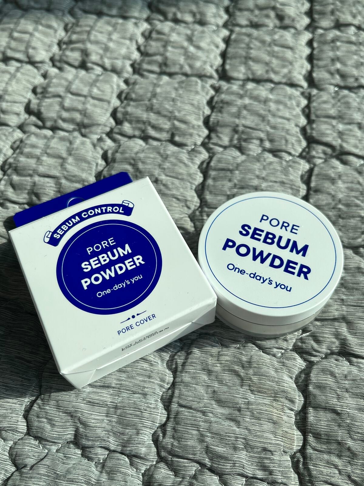 ポアセバムパウダー/One-day's you/ルースパウダーを使ったクチコミ(1枚目)