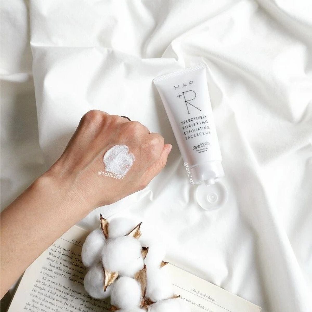 フェイススクラブ /HAP+R/スクラブ・ゴマージュを使ったクチコミ(4枚目)