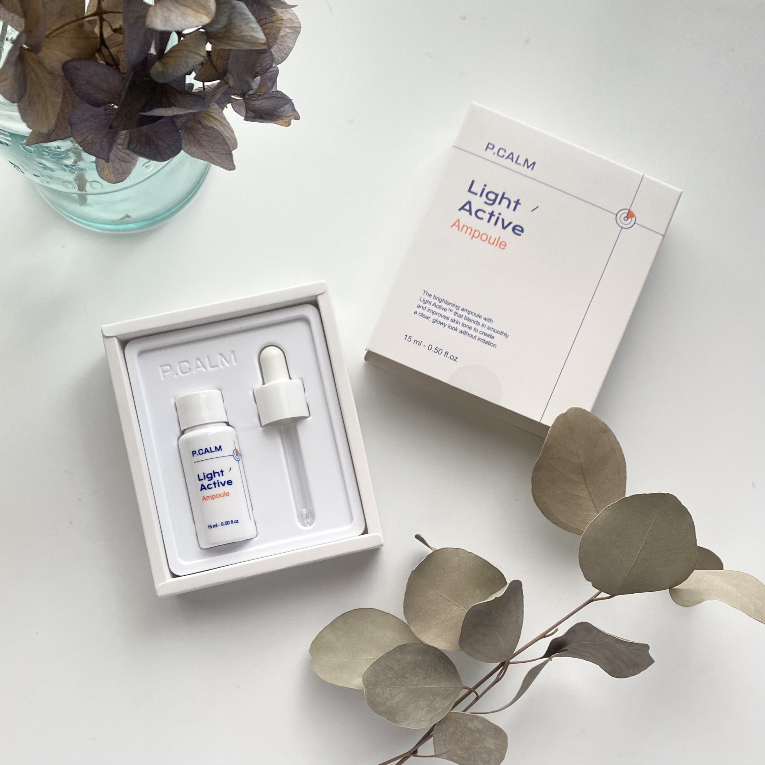 ライトアクティブアンプル/P.CALM/美容液を使ったクチコミ（1枚目）