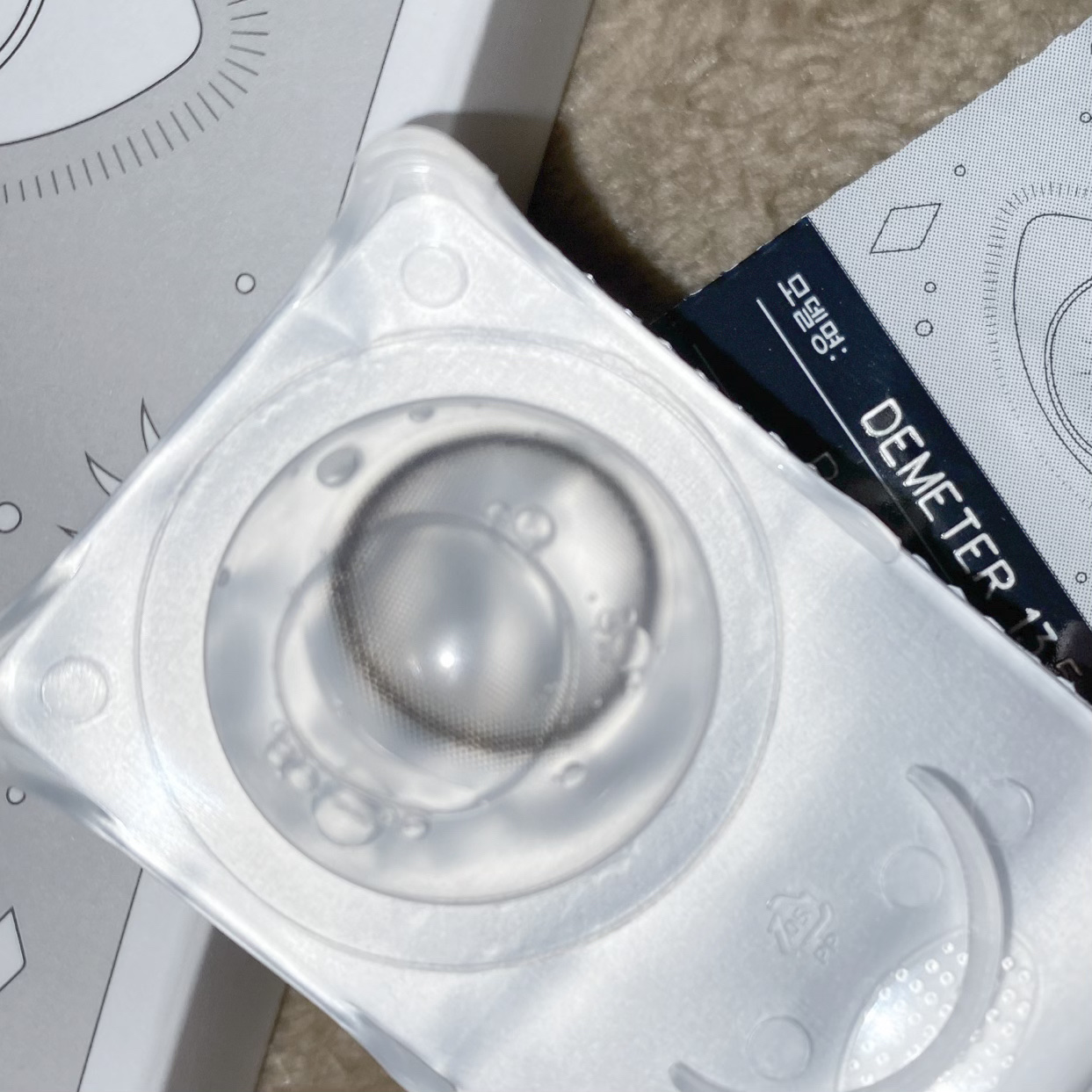 DEMETER 1day/Gemhour lens/カラーコンタクトレンズを使ったクチコミ（2枚目）