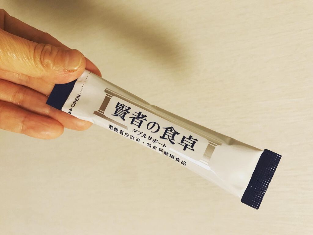 賢者の食卓ダブルサポート/大塚製薬/健康サプリメントを使ったクチコミ(4枚目)