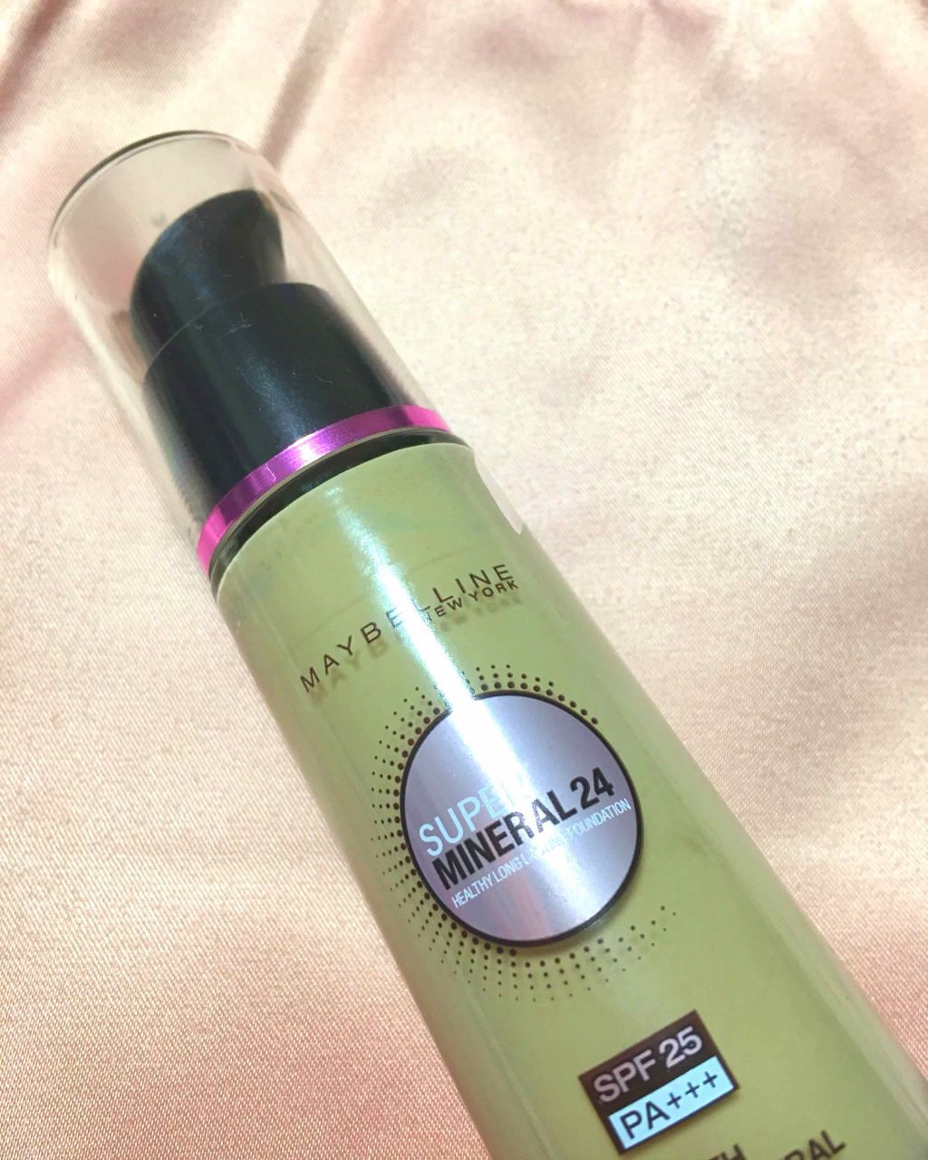 SP ミネラル リキッド ロングキープ/MAYBELLINE NEW YORK/リキッドファンデーションを使ったクチコミ（1枚目）