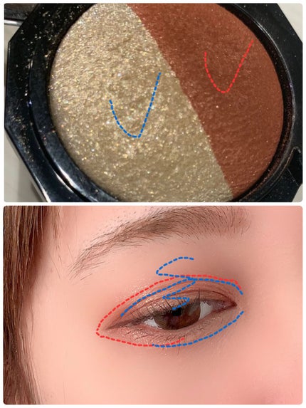 ダブルヴェール アイズ/Visée/アイシャドウパレットを使ったクチコミ(4枚目)