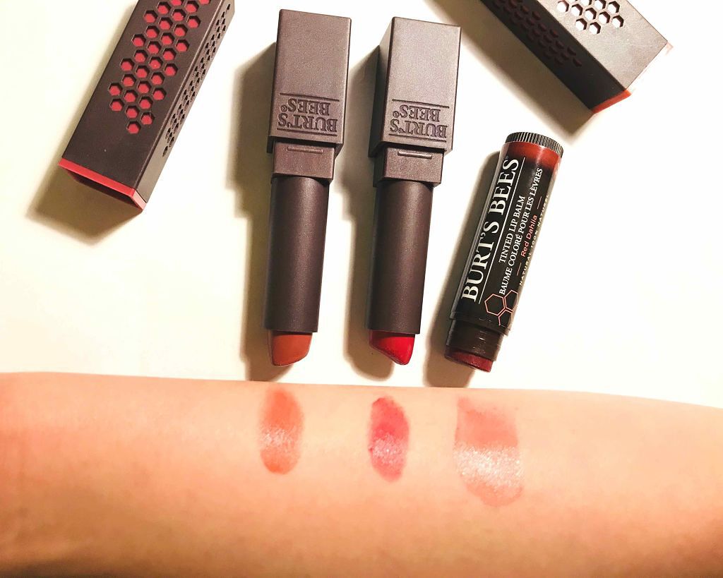リップスティック/BURT'S BEES/口紅を使ったクチコミ（2枚目）