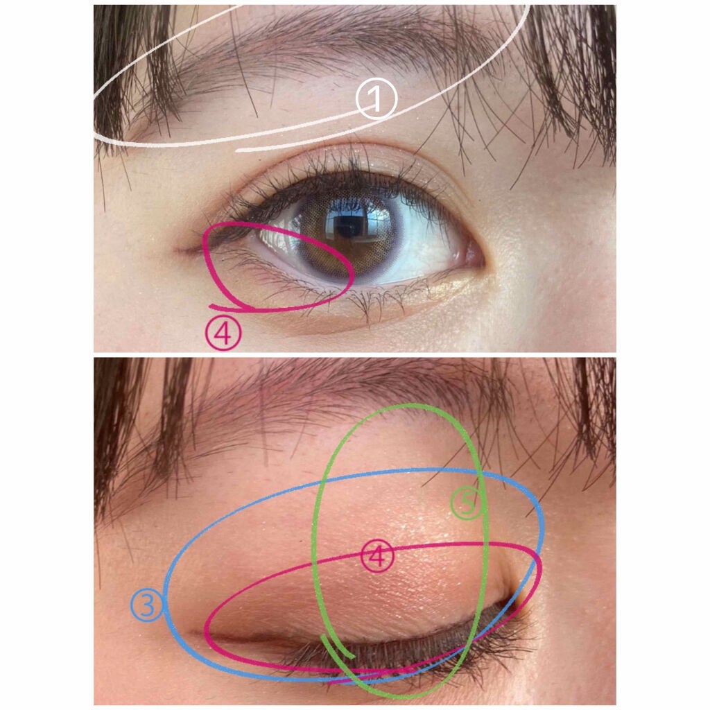 【旧品】パーフェクトスタイリストアイズ/キャンメイク/アイシャドウパレットを使ったクチコミ(3枚目)