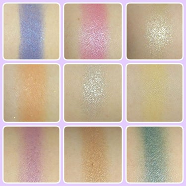 UR GLAM　BLOOMING EYE COLOR PALETTE/U R GLAM/パウダーアイシャドウを使ったクチコミ（3枚目）