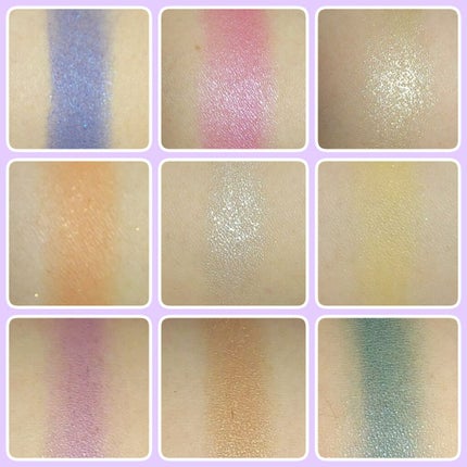 UR GLAM BLOOMING EYE COLOR PALETTE/U R GLAM/アイシャドウパレットを使ったクチコミ(3枚目)