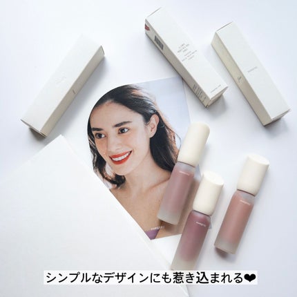 デイリームードマットリキッド/nuegray/リップグロスを使ったクチコミ(4枚目)