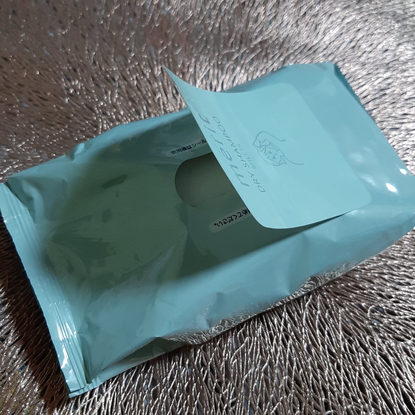 メリット ドライシャンプーシート すっきり爽快タイプ/メリット/ドライシャンプーを使ったクチコミ(1枚目)