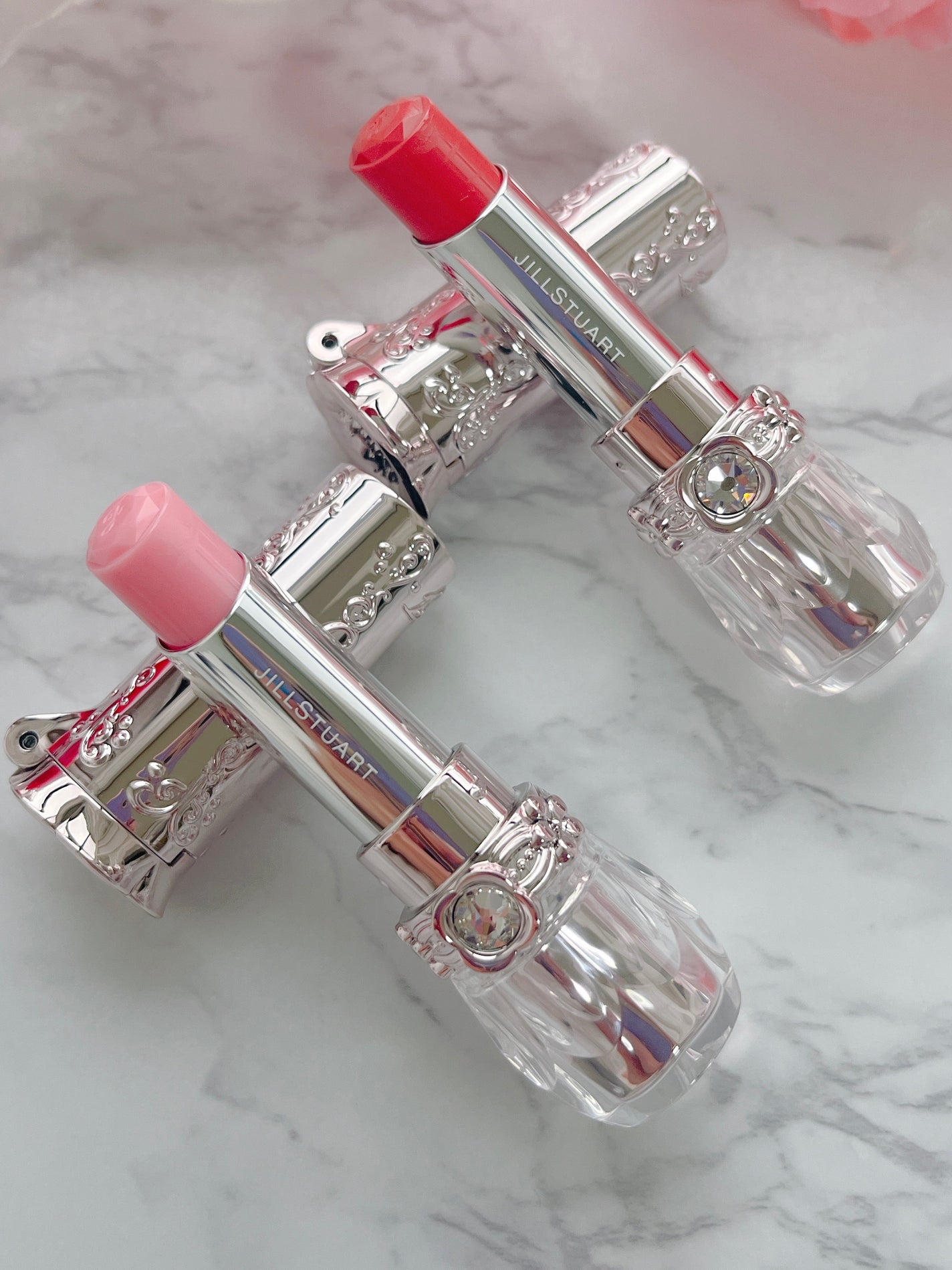 ジルスチュアート リップブロッサム バーム/JILL STUART/口紅を使ったクチコミ(3枚目)