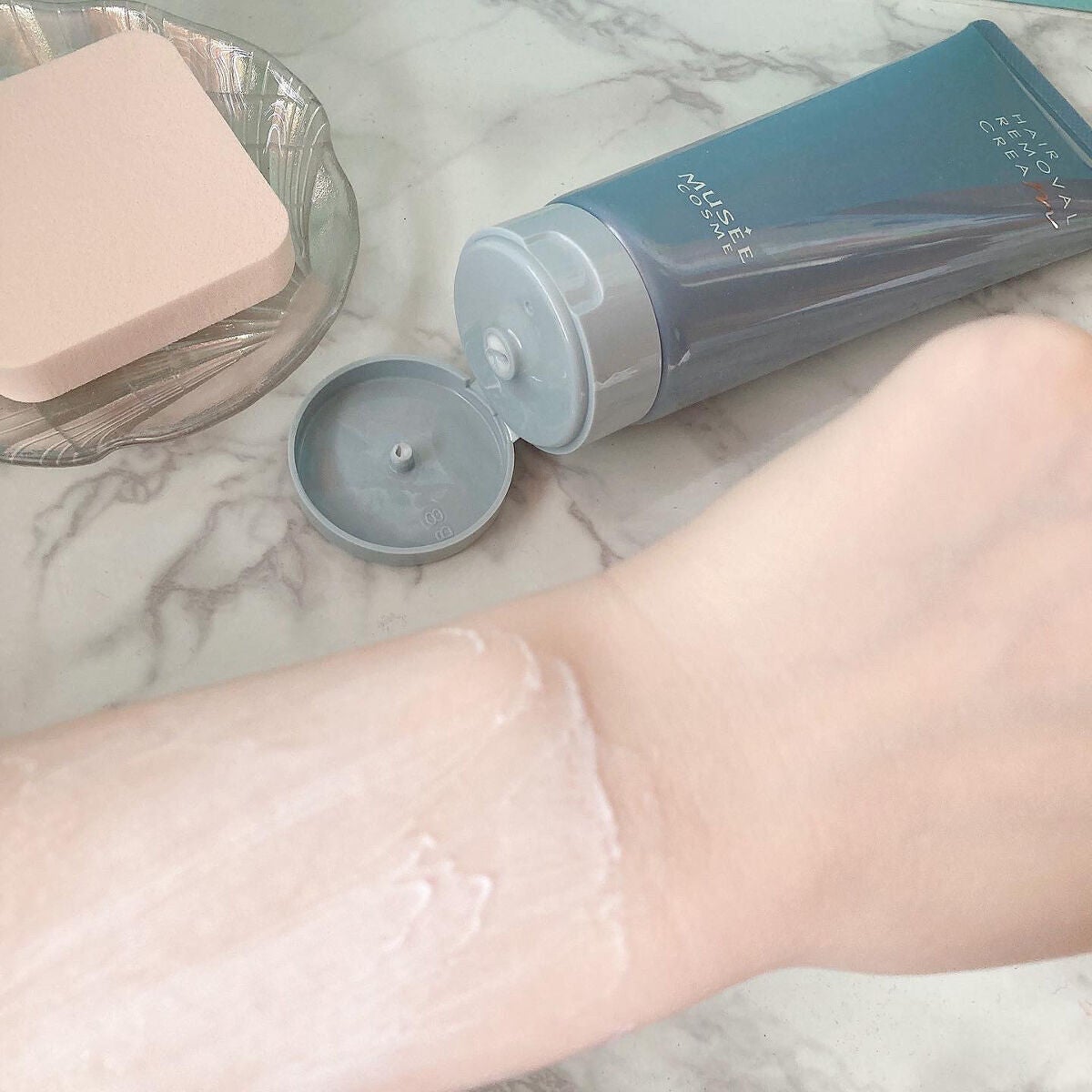 ミュゼコスメ メンズ 薬用ヘアリムーバルクリーム ホワイトシトラスの香り/ミュゼコスメ/除毛クリームを使ったクチコミ(2枚目)