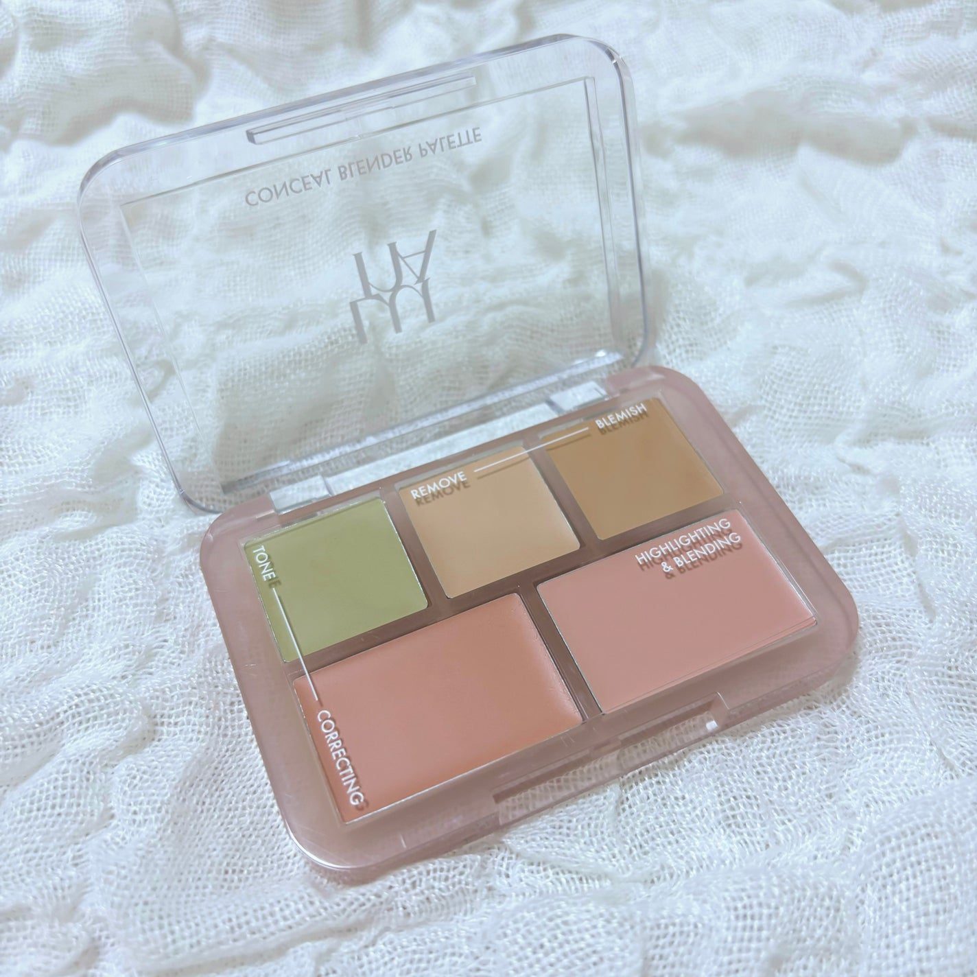 コンシールブレンダーパレット/LUNA/パレットコンシーラーを使ったクチコミ(1枚目)