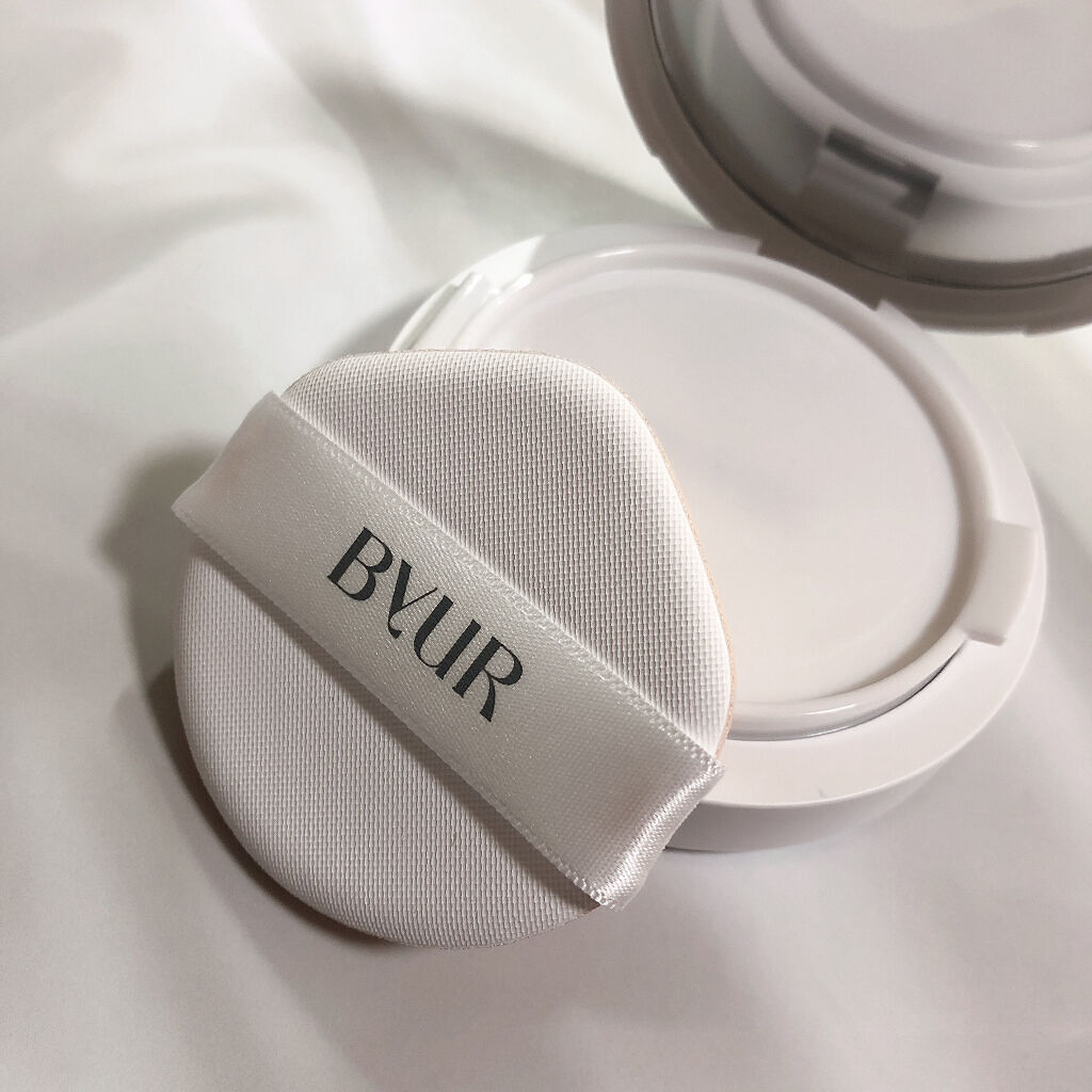 セラムフィット フルカバー グロークッション 20 クリームベージュ/ByUR/クッションファンデーションを使ったクチコミ（2枚目）