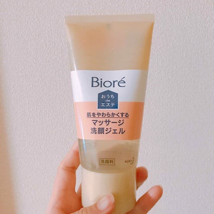 おうちdeエステ 肌をやわららかくする マッサージ洗顔ジェル/ビオレ/その他洗顔料を使ったクチコミ(1枚目)