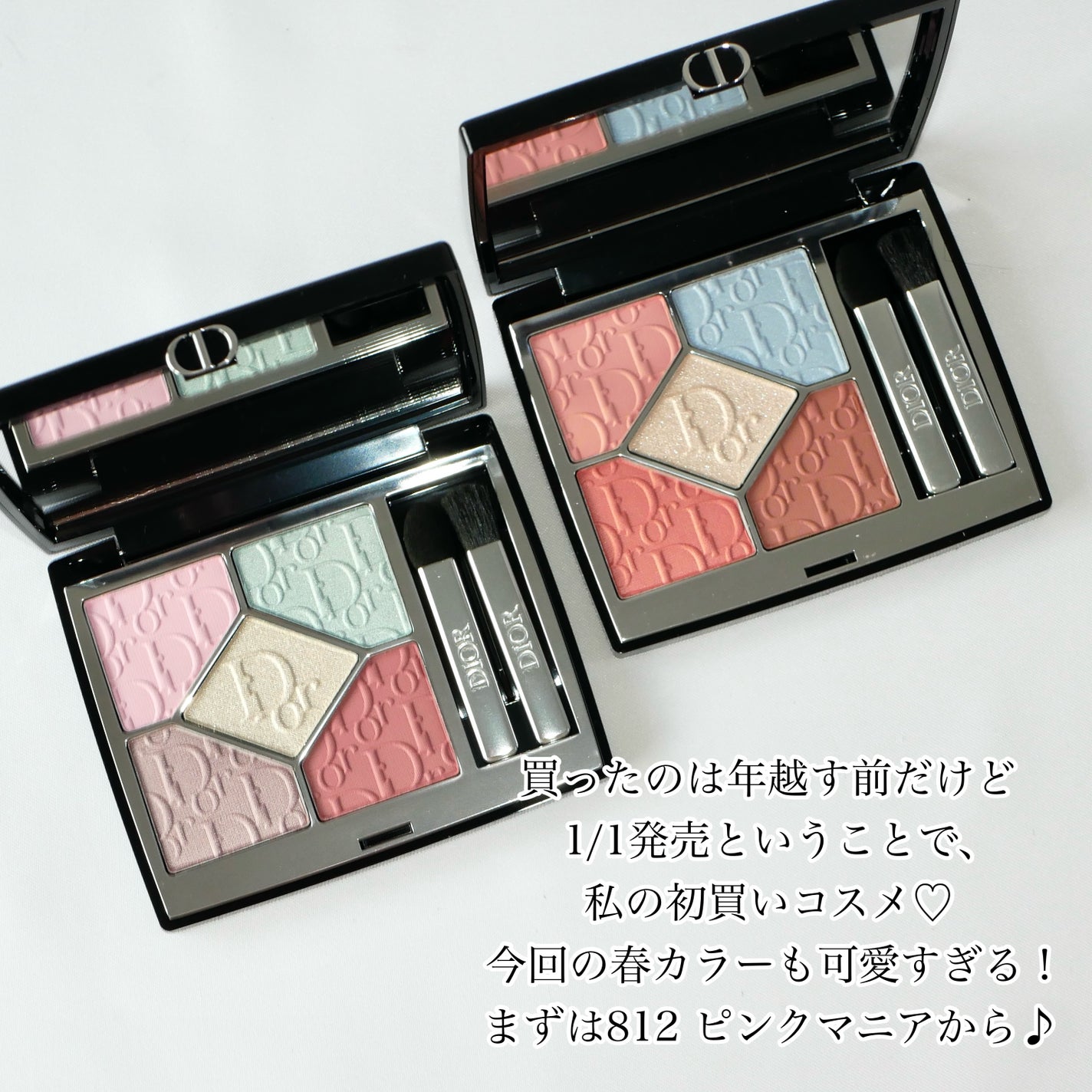 Dior サンク クルールスプリング コレクション 2025年812 おまけ付き Dior サンク クルールスプリング コレクション 2025年812 おまけ