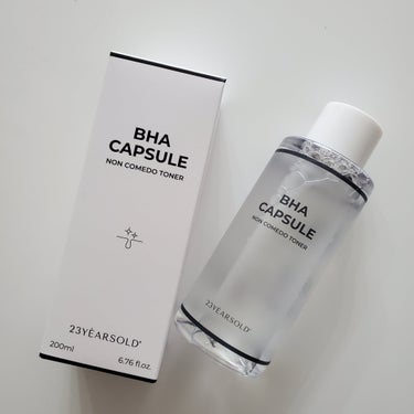 BHA CAPSULE NON COMEDO TONER/23years old/化粧水を使ったクチコミ（2枚目）