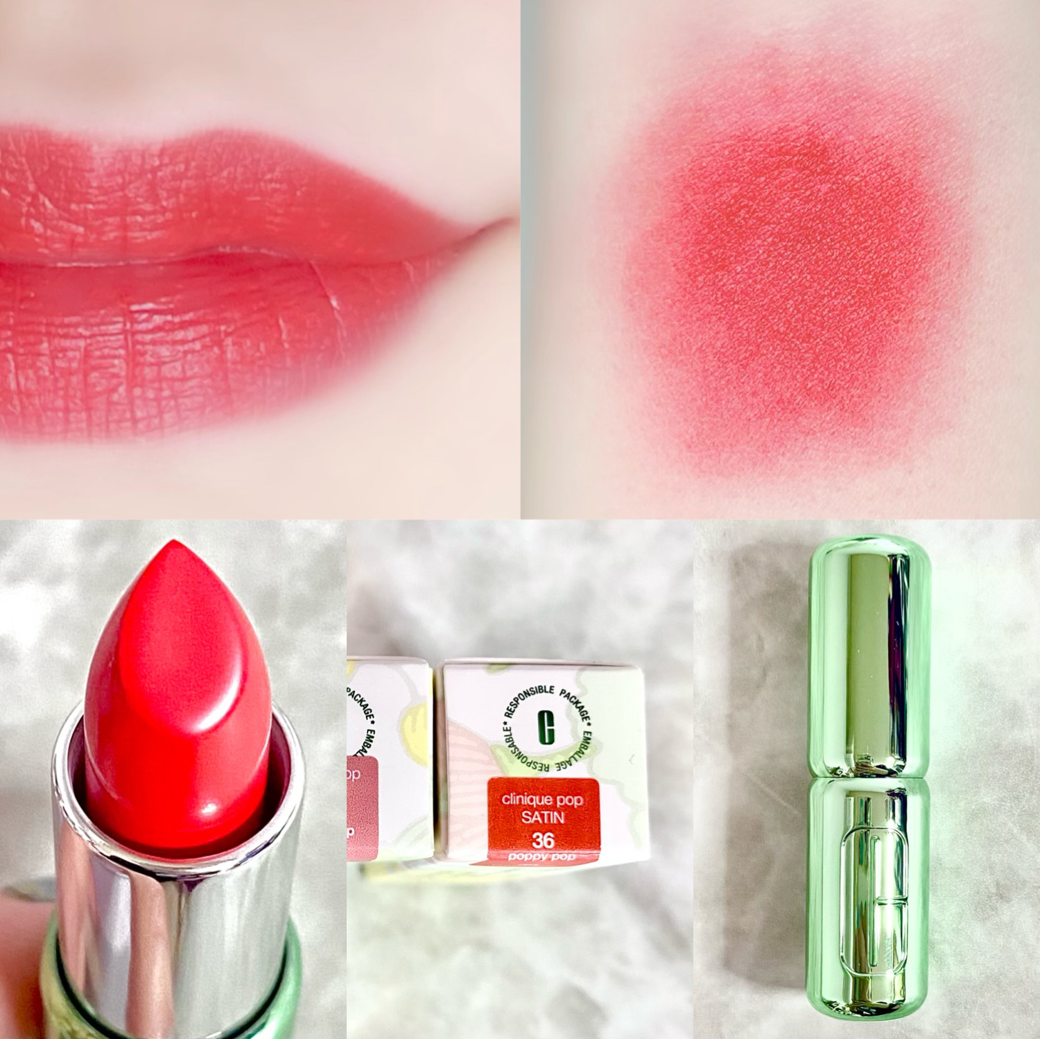 クリニーク ポップ リップ/CLINIQUE/口紅を使ったクチコミ（2枚目）