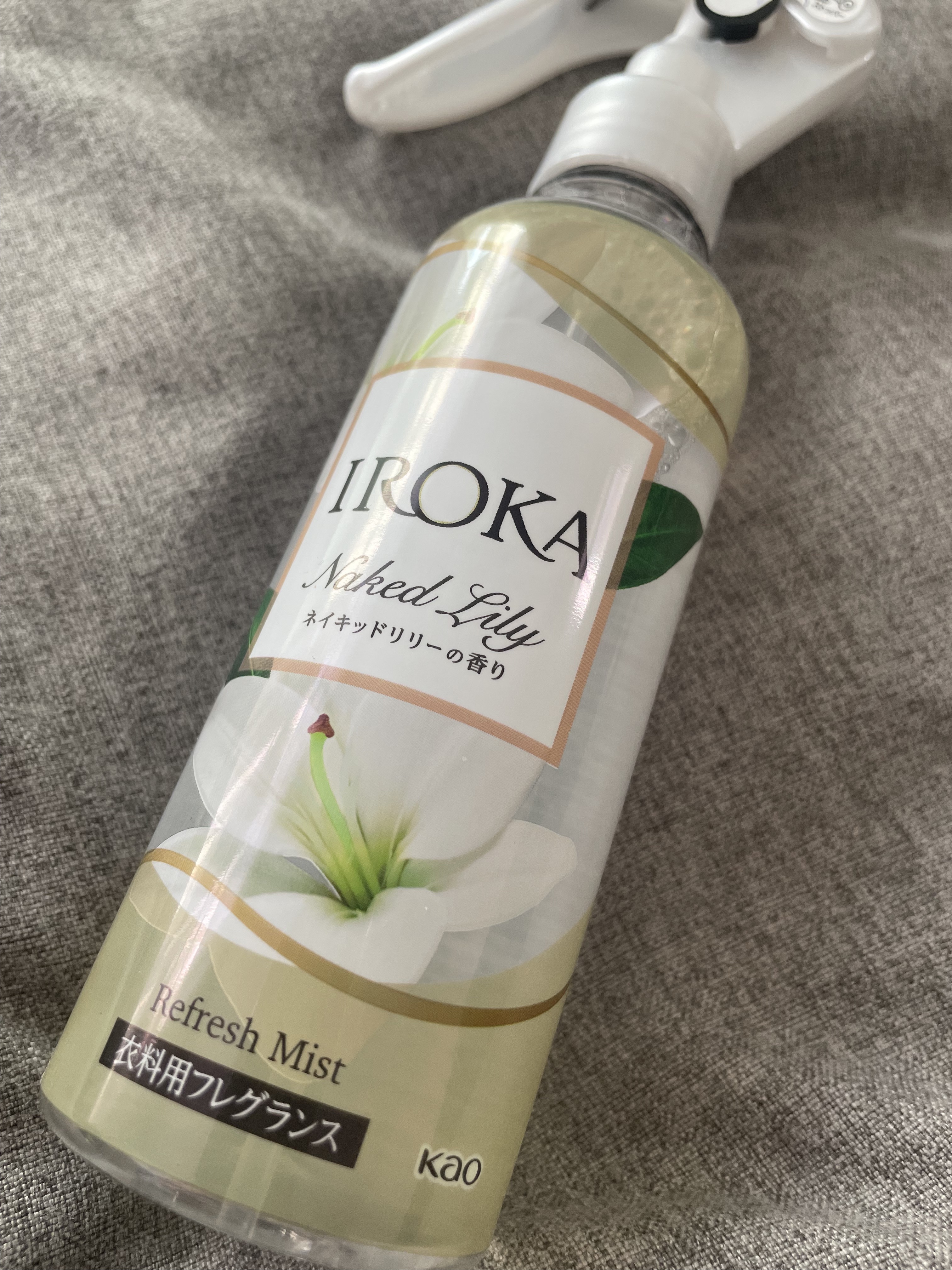 衣料用フレグランス ミスト ネイキッドリリー/IROKA/ファブリックミストを使ったクチコミ（3枚目）