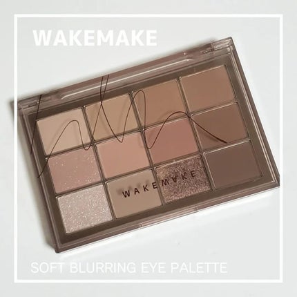 ソフトブラーリングアイパレット/wakemake/アイシャドウパレットを使ったクチコミ(1枚目)