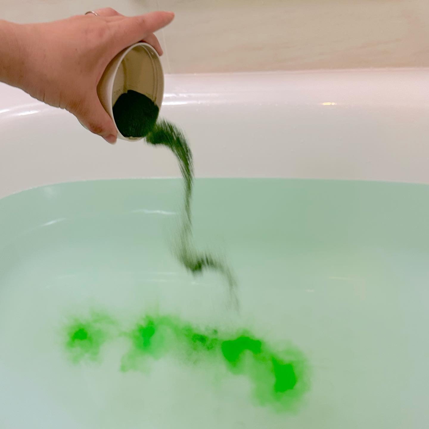 薬用入浴剤 バスミンリンS/関西酵素/生薬系入浴剤を使ったクチコミ（3枚目）