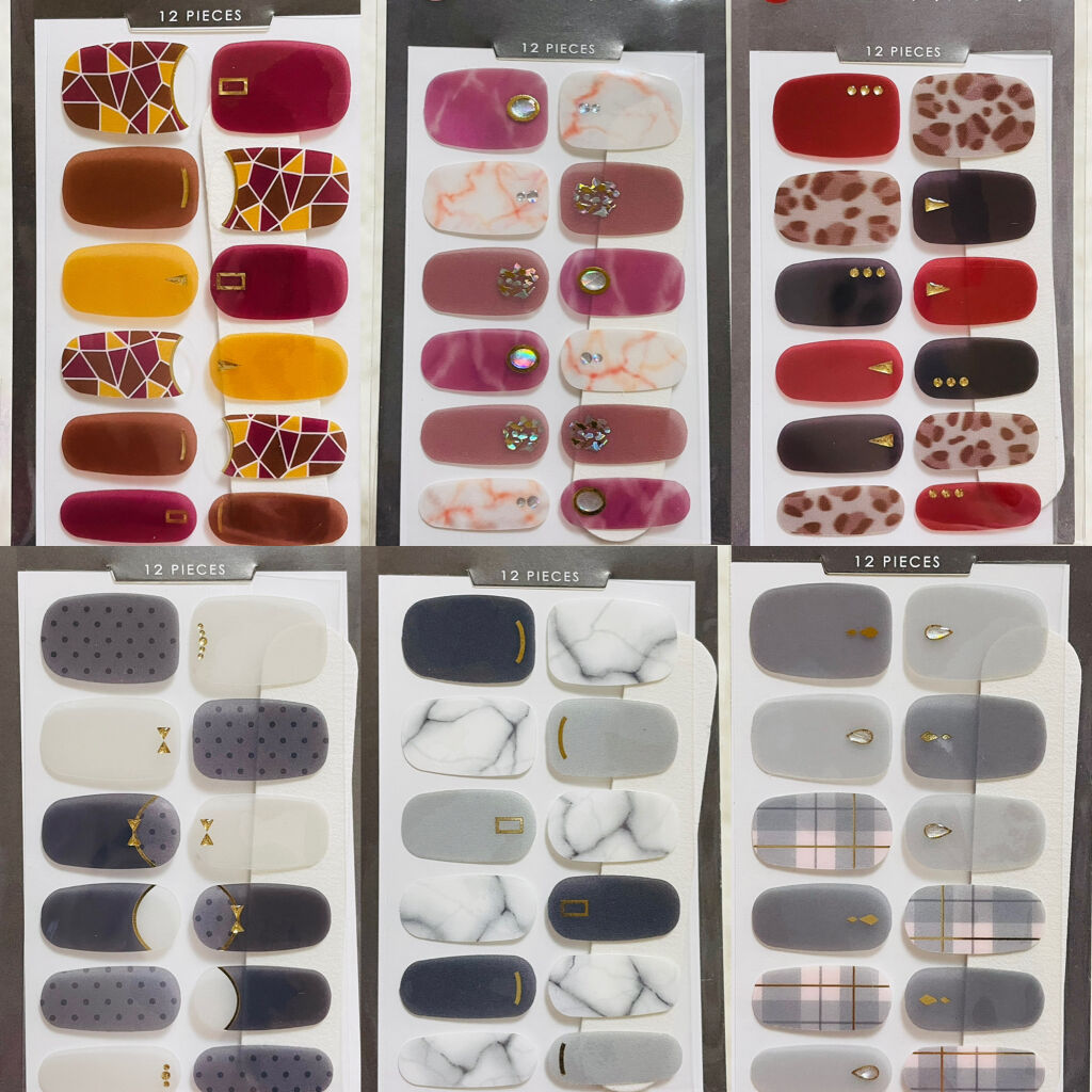 ジェルネイルシール/キャンドゥ/ネイルシールを使ったクチコミ（2枚目）