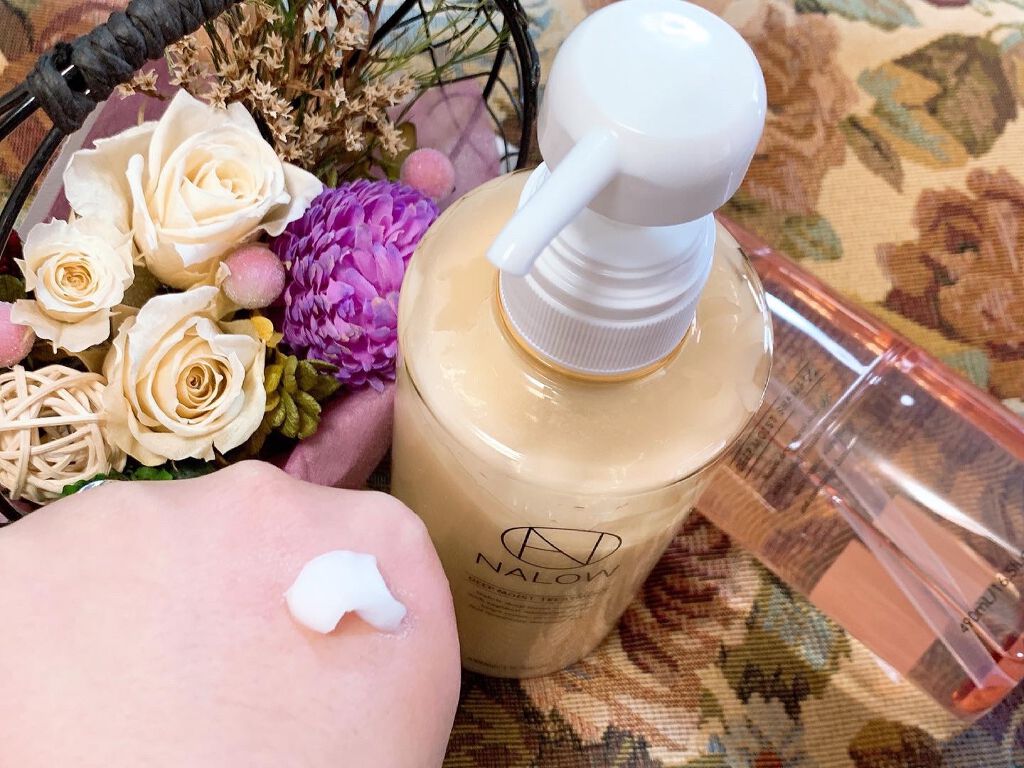 ディープモイスト シャンプー／トリートメント/NALOW/市販シャンプーを使ったクチコミ（3枚目）