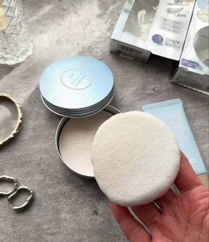 すっぴん ホワイトニングパウダーA/クラブ/プレストパウダーを使ったクチコミ(5枚目)