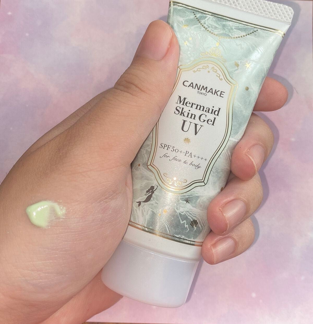 マーメイドスキンジェルUV/キャンメイク/日焼け止めジェルを使ったクチコミ(2枚目)