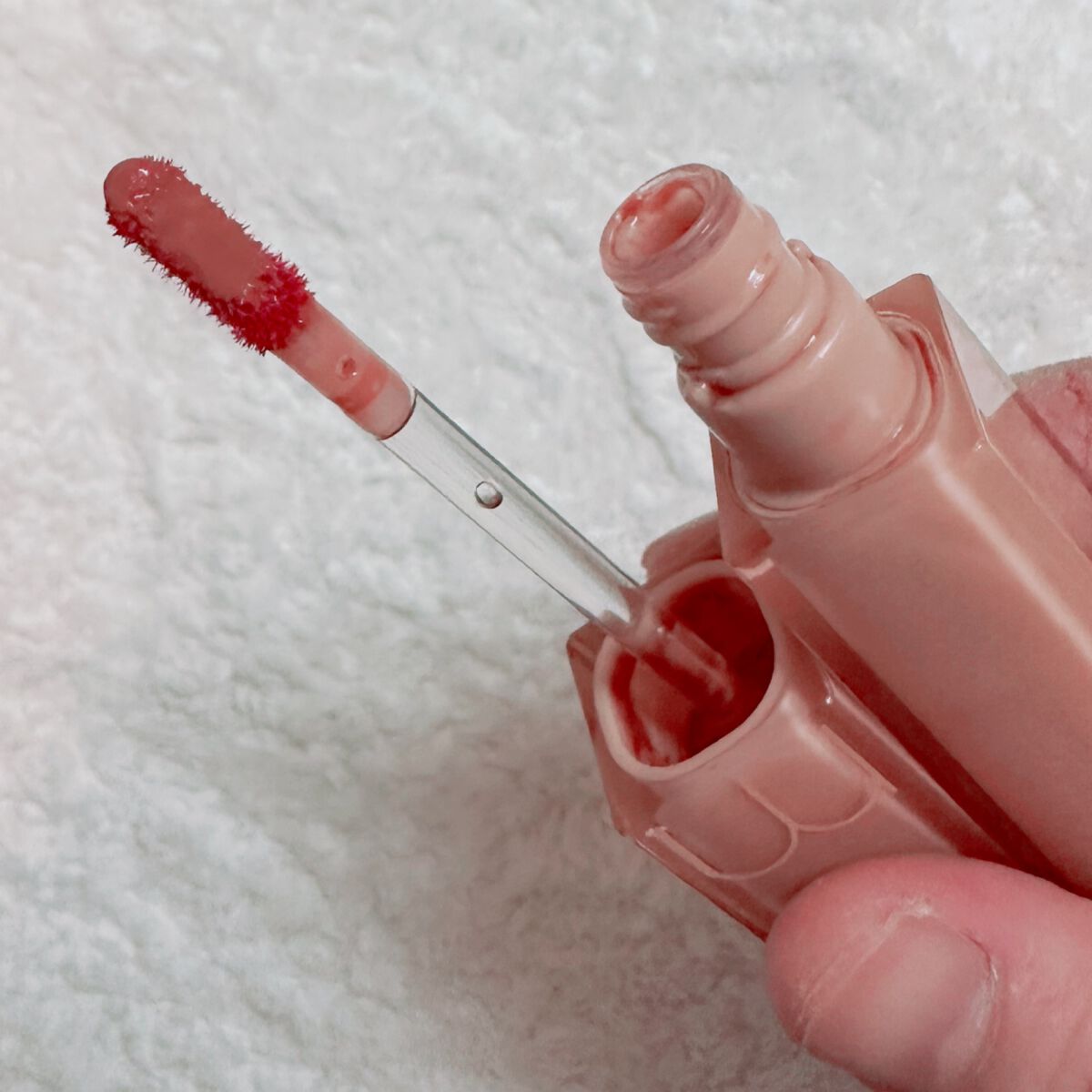 デュイフルウォーターティント/rom&nd/リップティントを使ったクチコミ（2枚目）