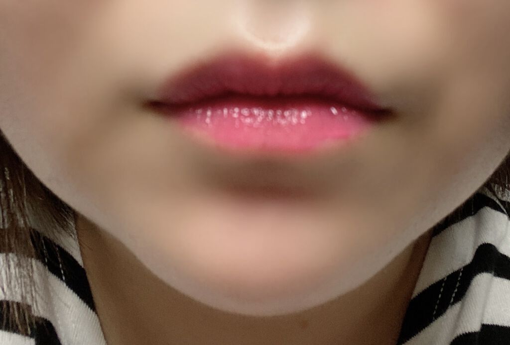 ジューシーラスティングティント/rom&nd/リップティントを使ったクチコミ（2枚目）