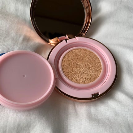 ピンクティーツリーカバークッション/APLIN/クッションファンデーションを使ったクチコミ(3枚目)