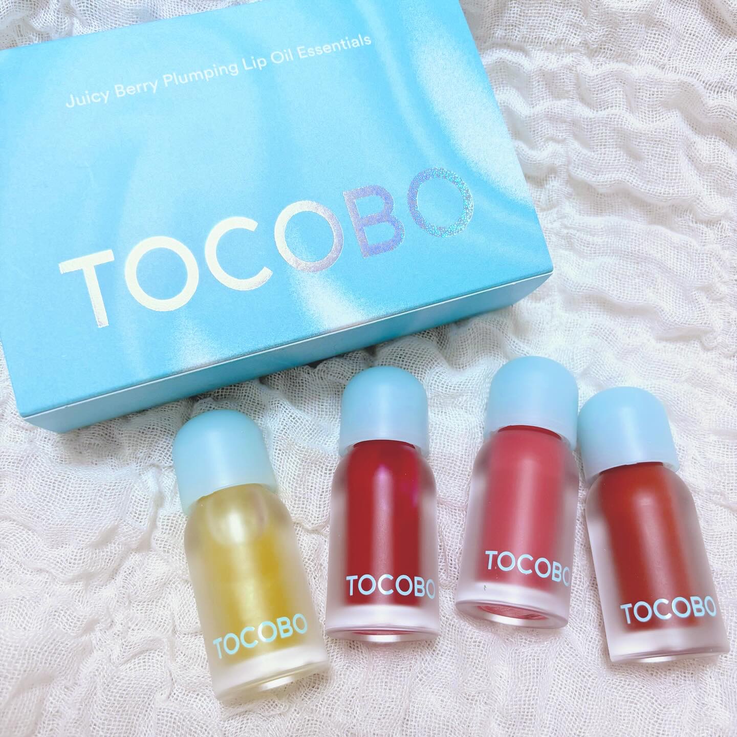 ジューシーベリープランピングリップオイル/TOCOBO/リップグロスを使ったクチコミ（1枚目）