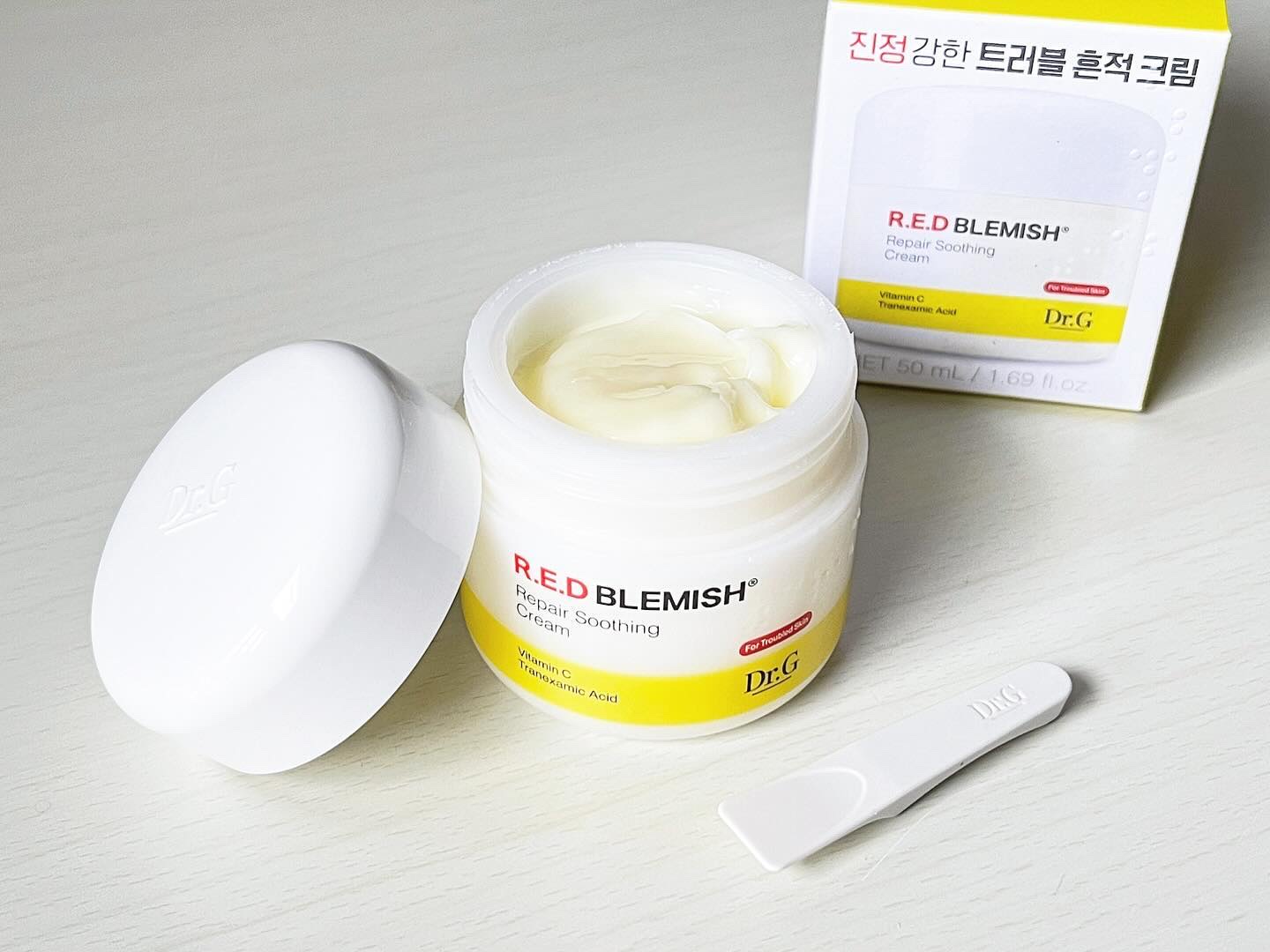 レッドブレミッシュ リペアスージングクリーム/Dr.G/フェイスクリームを使ったクチコミ（1枚目）