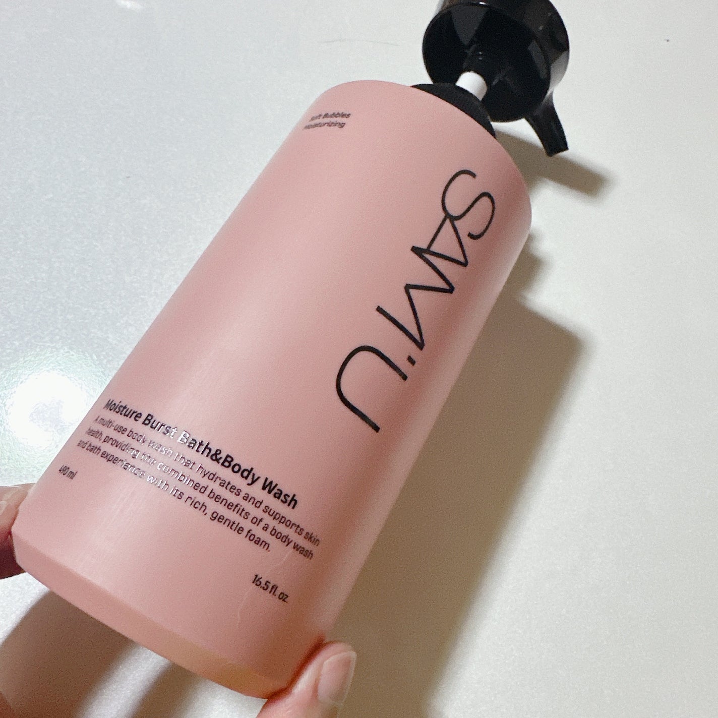 モイスチャーバーストバス&ボディウォッシュ/SAM'U/ボディソープを使ったクチコミ(2枚目)