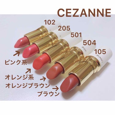 ラスティング リップカラーN/CEZANNE/口紅を使ったクチコミ（2枚目）