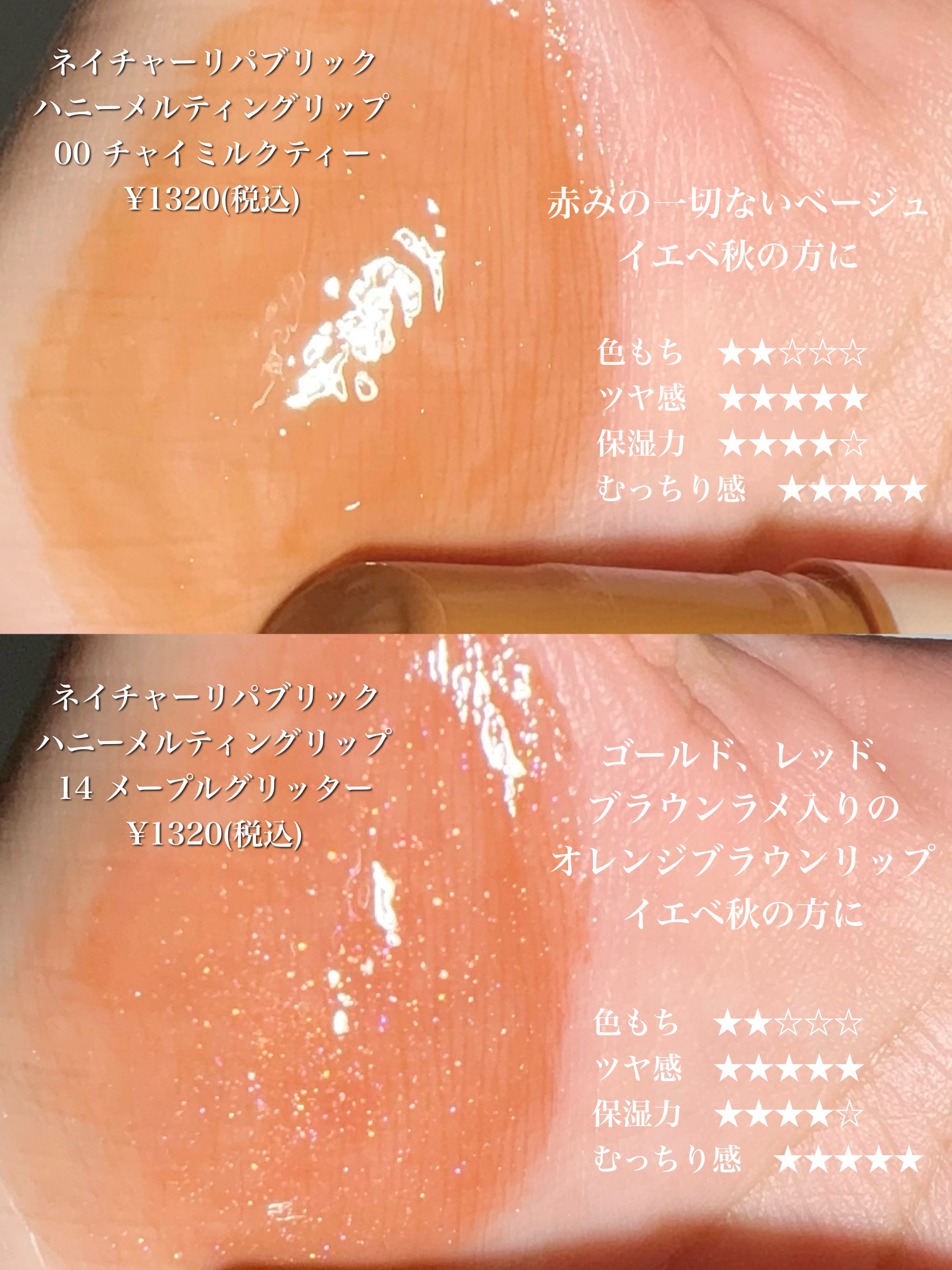 ライトオンベルベットティント 03.フラッシュタンジェリン/ネイチャーリパブリック/リップティントを使ったクチコミ（2枚目）