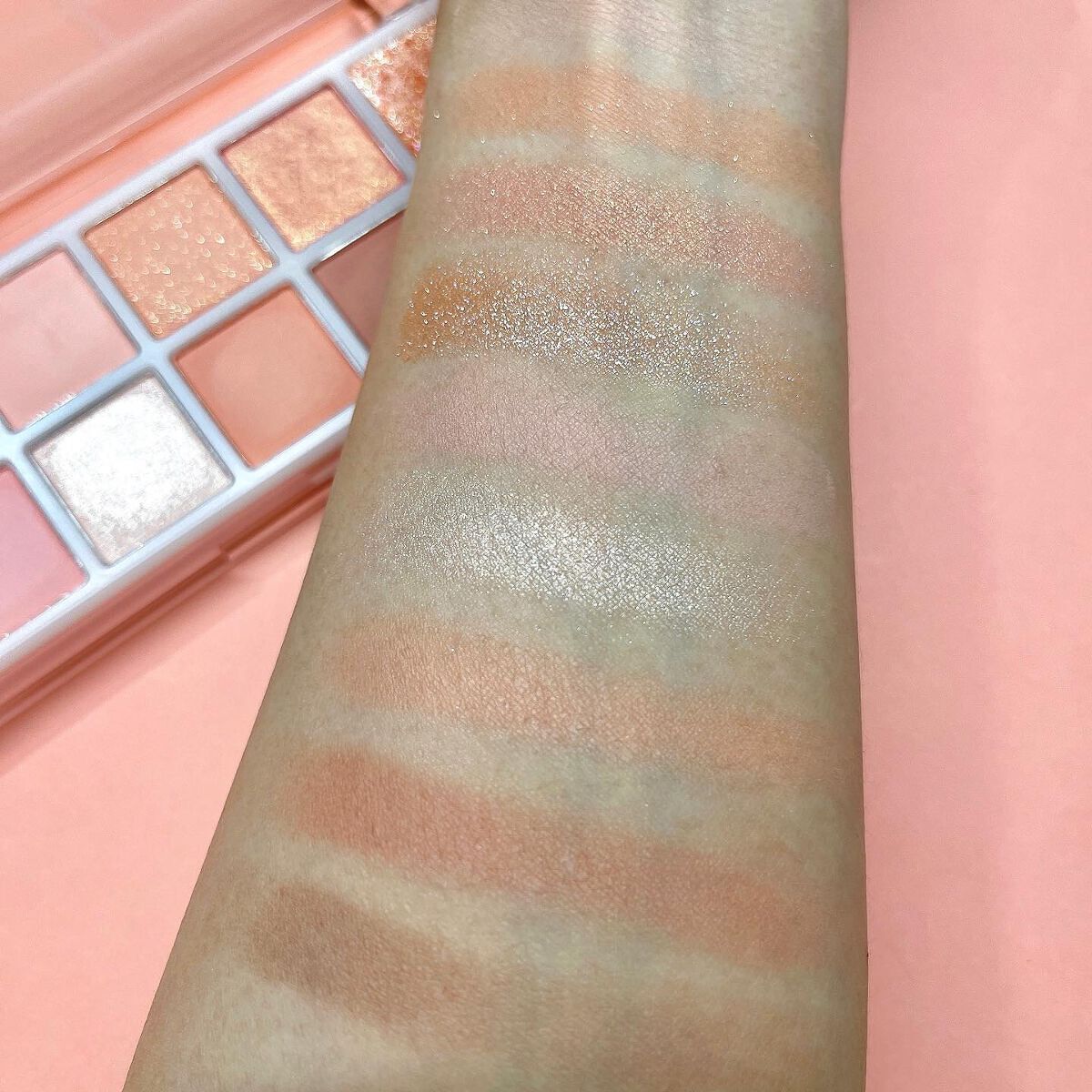 MDショールモーメント アイシャドウパレット/mude./アイシャドウパレットを使ったクチコミ（2枚目）